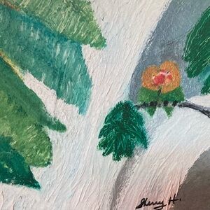Print from my oil painting “Love birds”